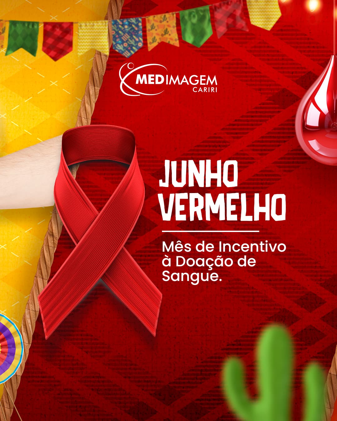 Junho Vermelho e Laranja