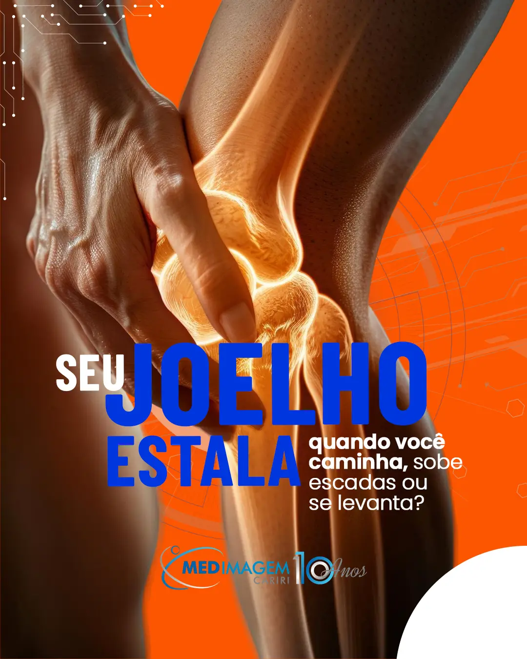 Joelho estalando: quando investigar