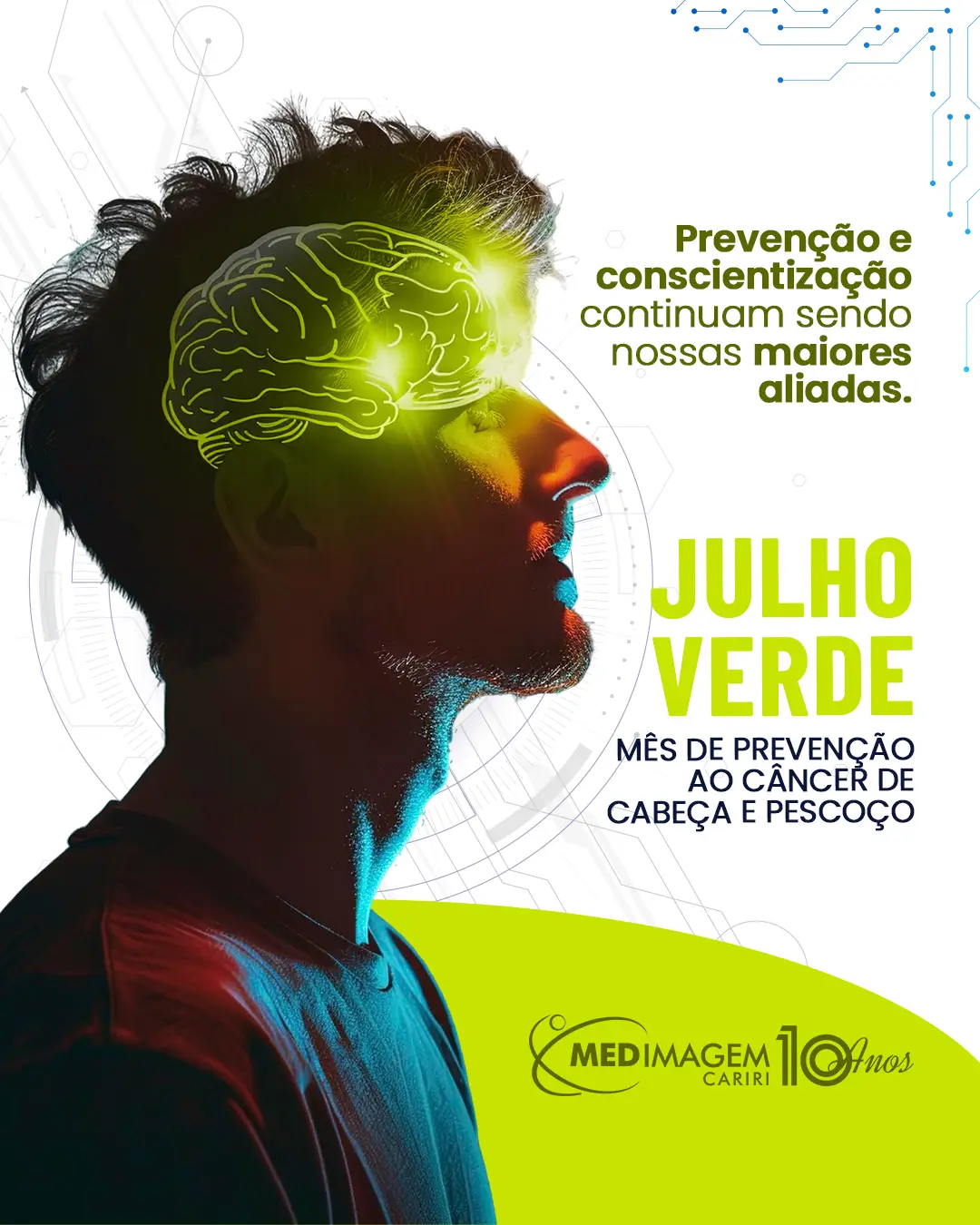 Julho Verde: prevenção do câncer de cabeça e pescoço