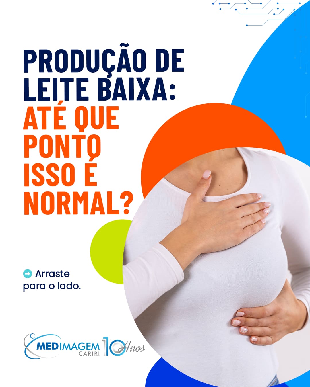 Baixa produção de leite materno e amamentação