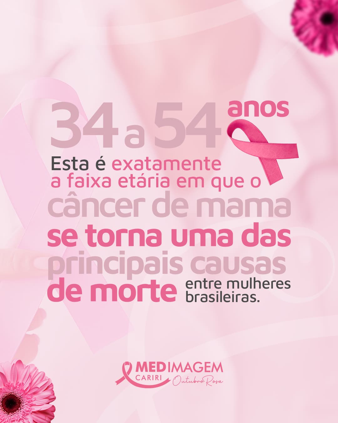 34 a 54 anos: faixa etária prioritária para cuidado com câncer de mama