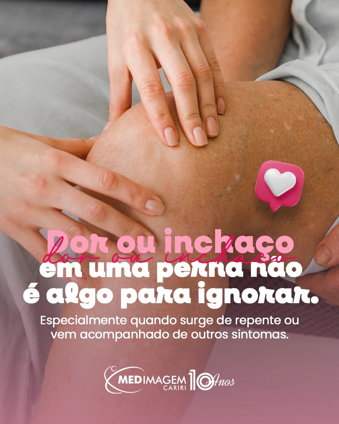 Sinais de trombose venosa profunda na perna