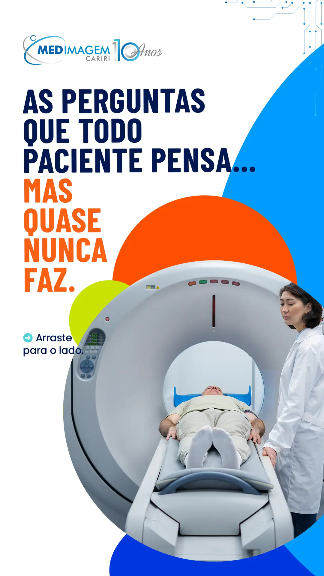 Dúvidas antes de um exame de imagem