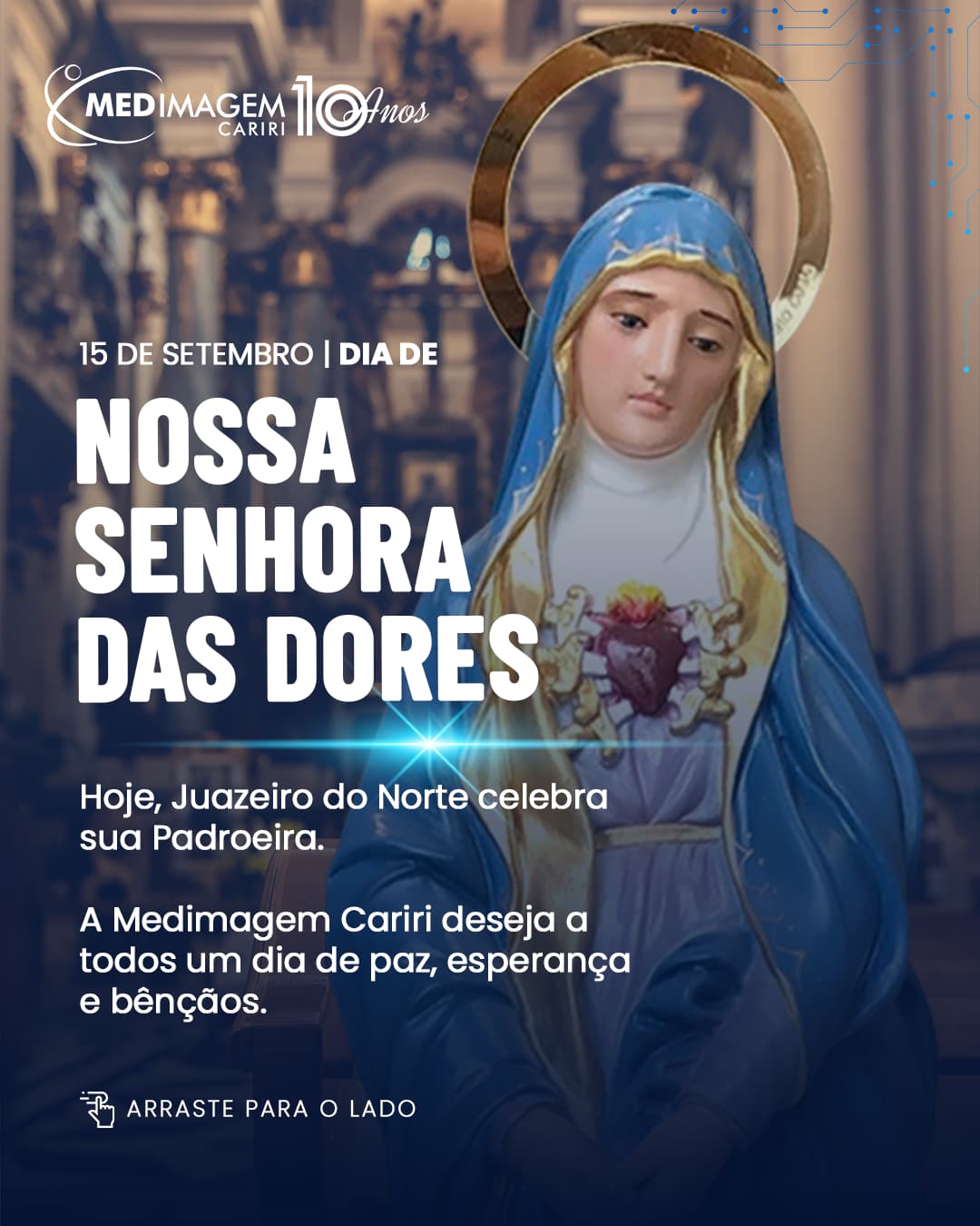 Celebração de Nossa Senhora das Dores em Juazeiro do Norte