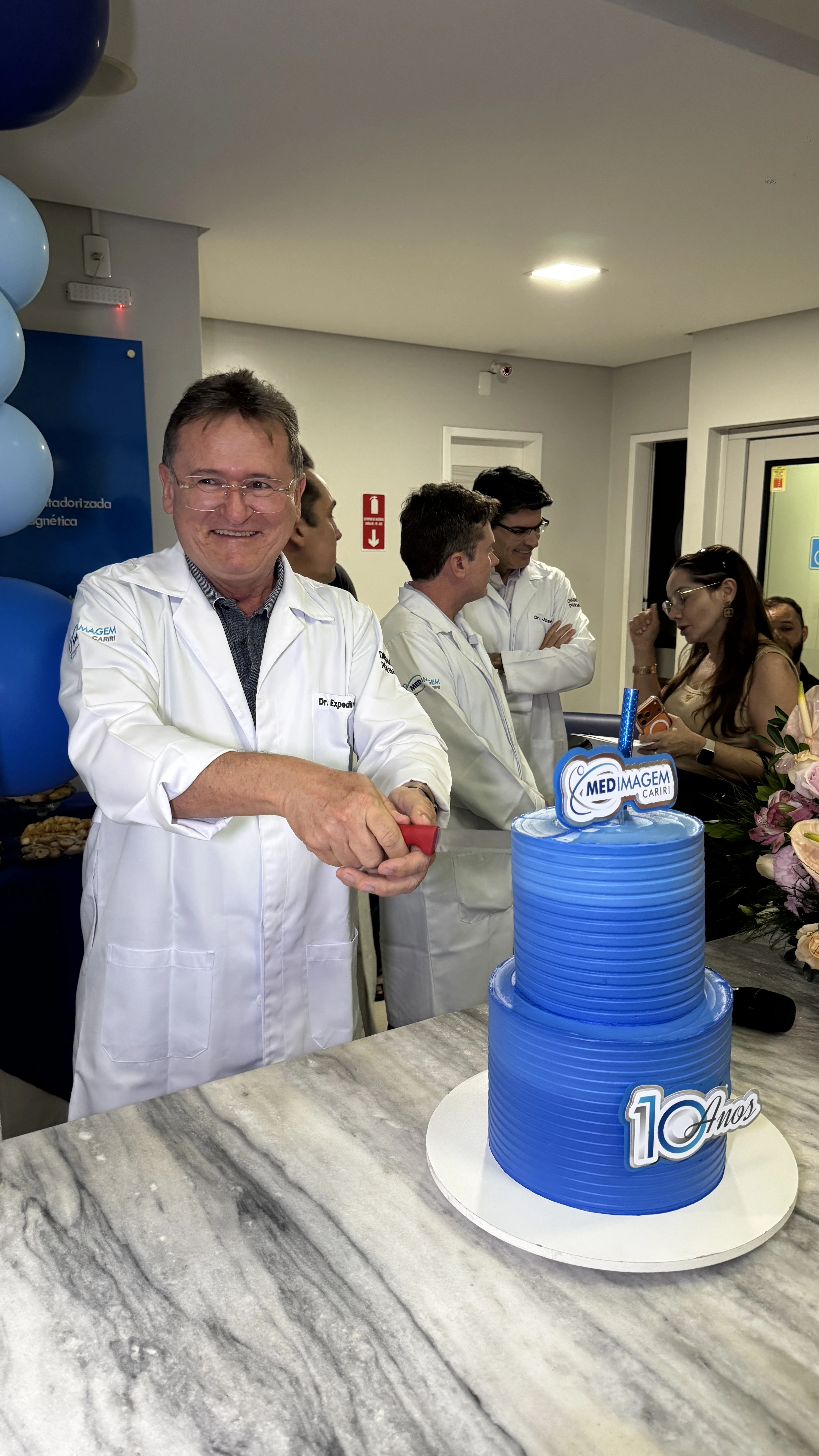 Imagem de celebração dos 10 anos